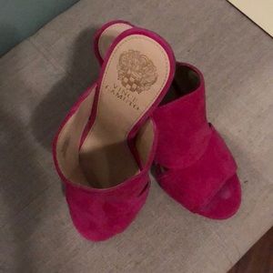 Vince Camino suede slides